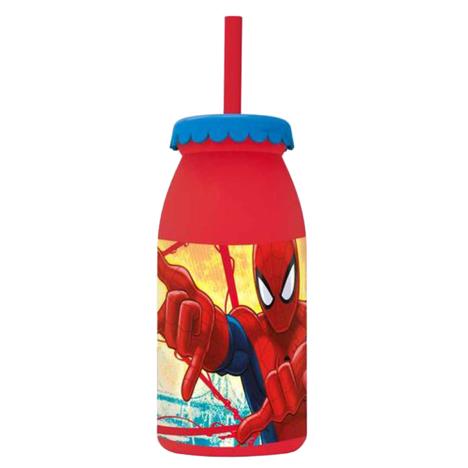 Spiderman 300ml Milk Bottle With Straw £2.99
